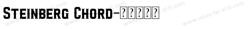 Steinberg Chord字体转换